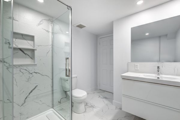 Basement Bathroom Installation in Peoria
